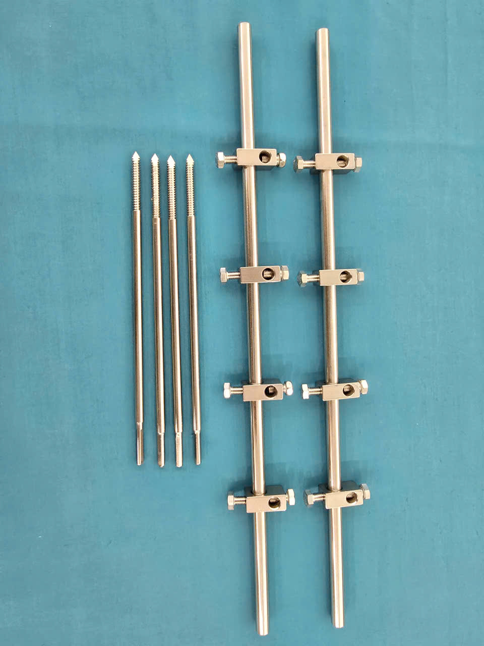 Cố định cẳng chân AO - góc nhìn 2